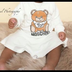 Moschino dress 9-12 months